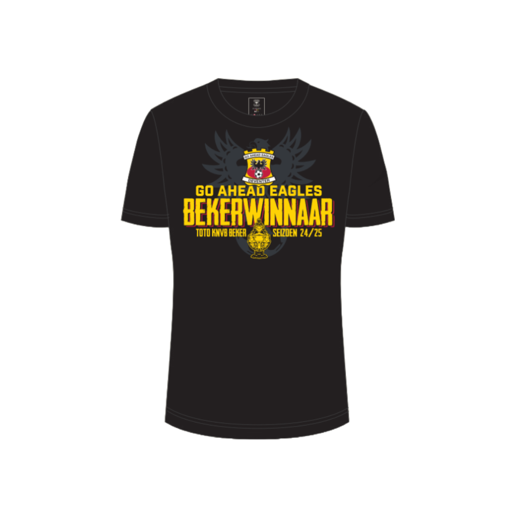 Go Ahead Eagles bekerwinnaar T-shirt